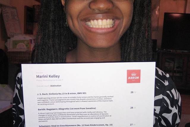 Pianist & Violinist Marini Kelley
