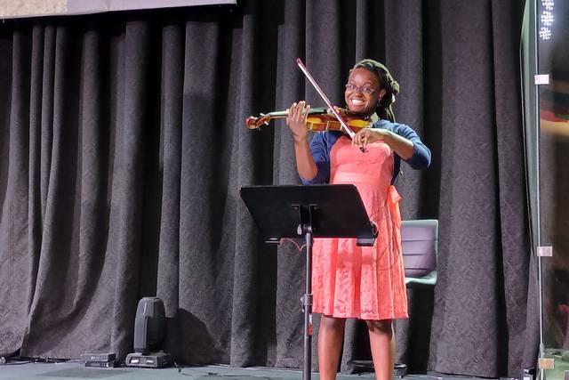 Violin at Church Wedding