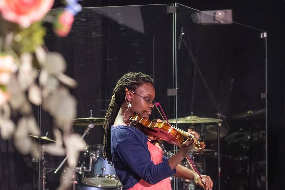 Violin at Church Wedding