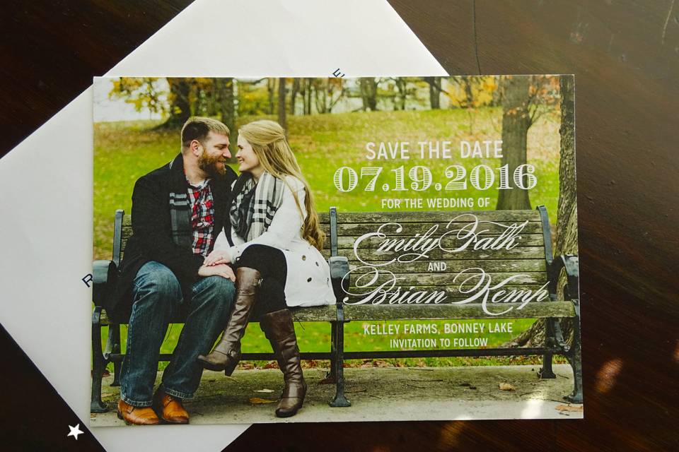 Photo Save the dates