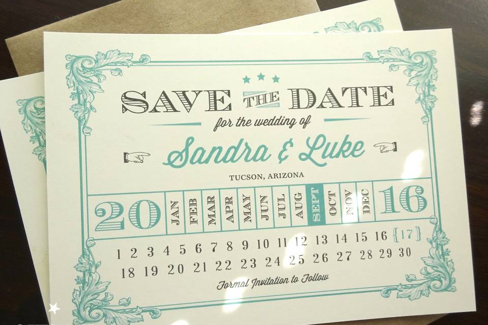 Save the Date Magnets in four different sizes