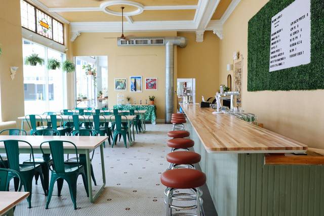 Beer Hall - can sit 40 people. 80 people standing