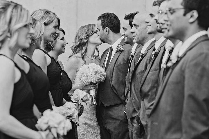 The wedding party (GAUPERphoto)