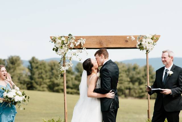 First Kiss Blue Ridge Mountain