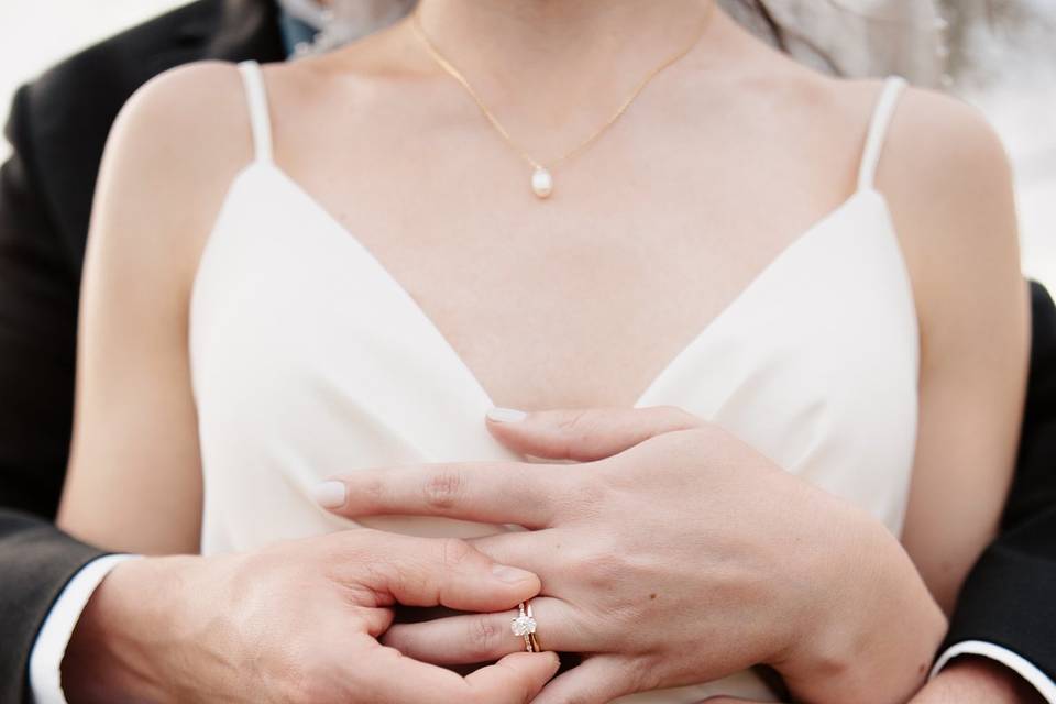Groom's Tear Seeing His Bride