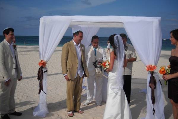 Beach wedding