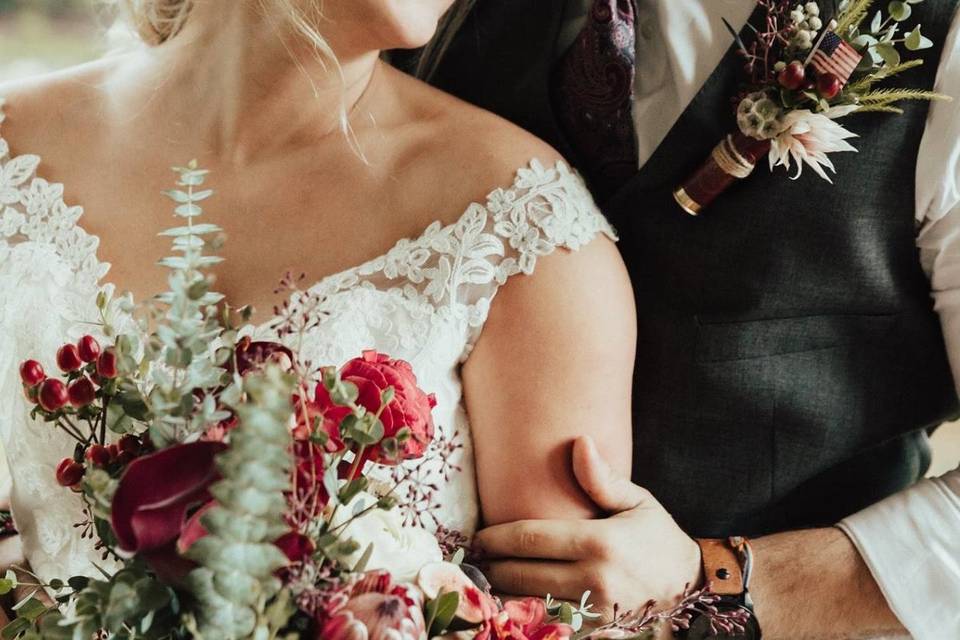 Patriotic boutonnière