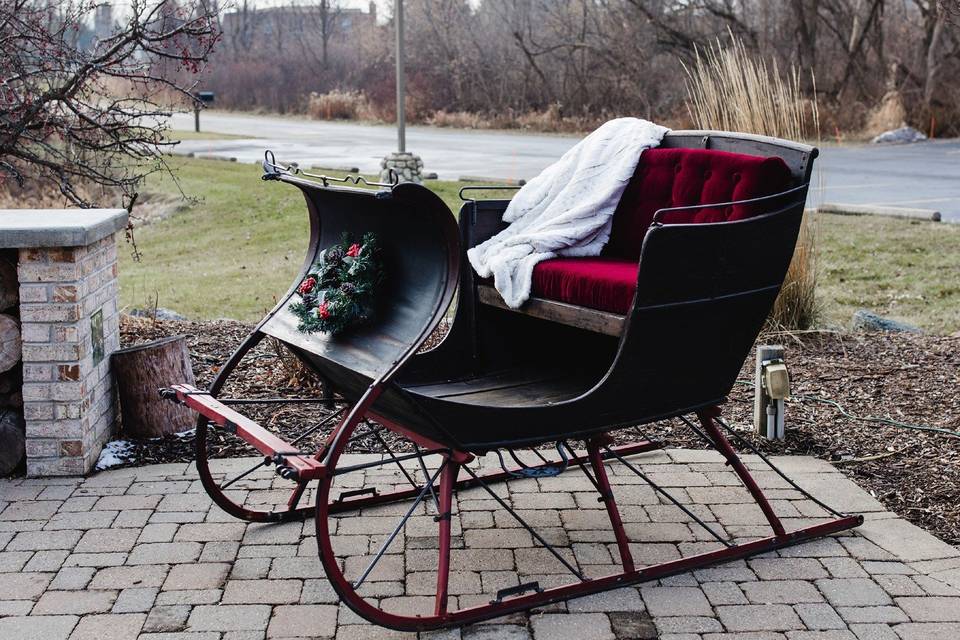 Vintage sleigh