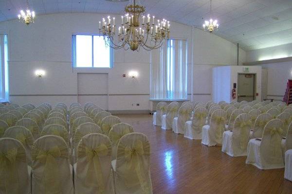 Ivory white sashes