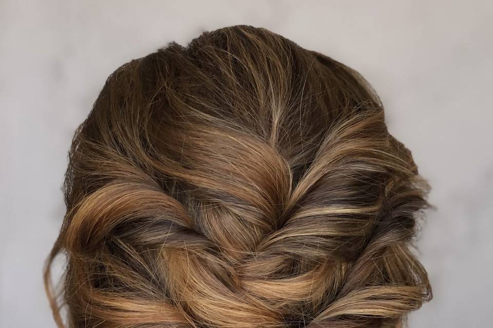 Textured up-do