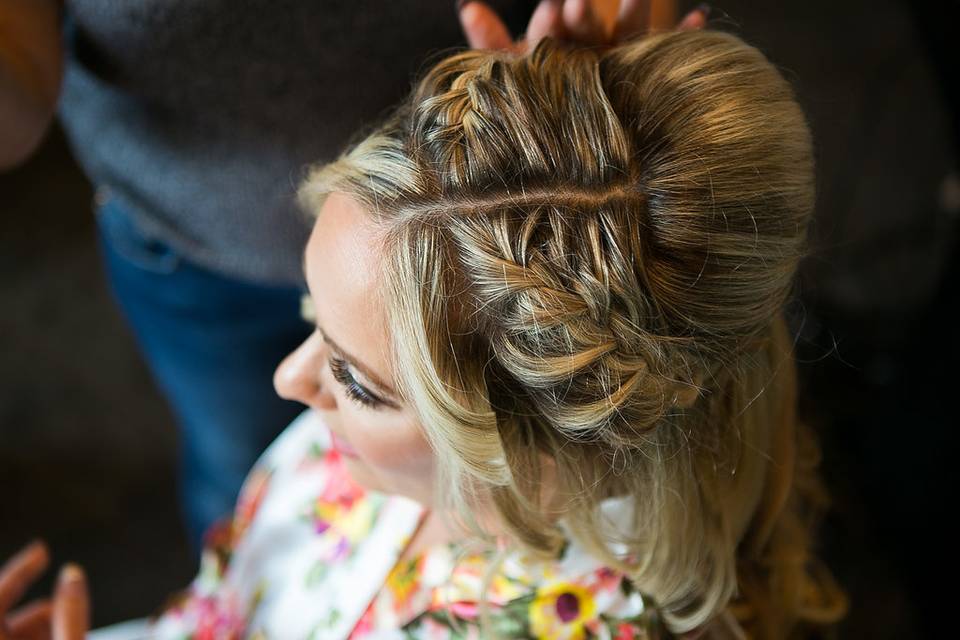 Wedding Day Hair