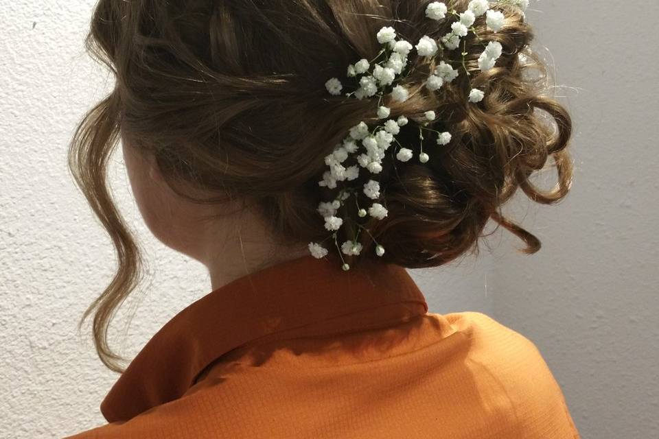 Hair Trial for bride