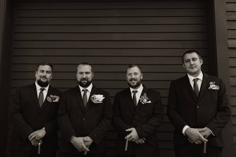 Luke & Groomsman