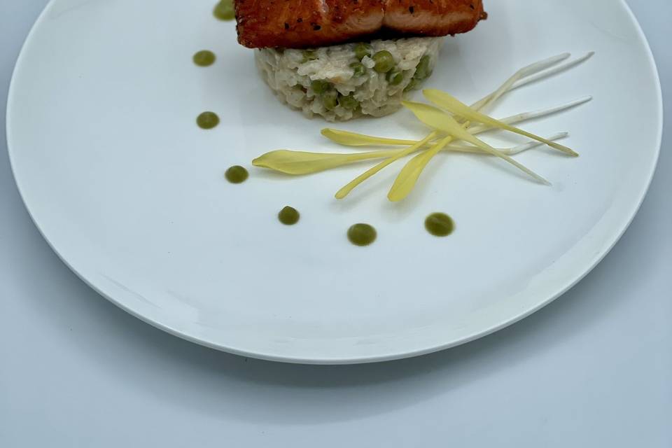 Salmon Risotto