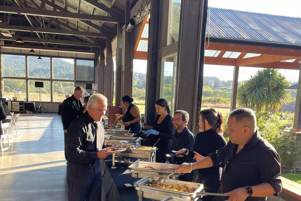 Server Led Buffet