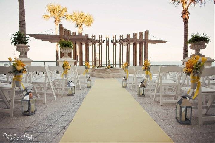 Shoreline Patio Ceremony