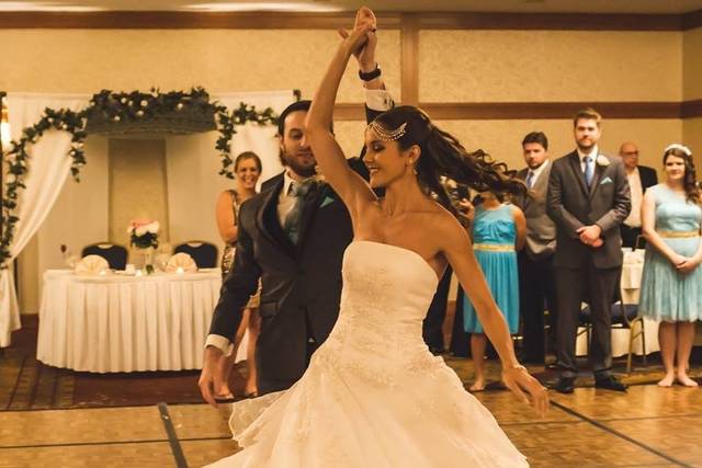 Couple dancing