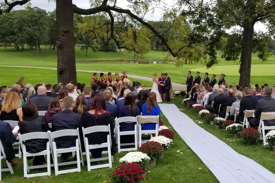 1st tee Ceremony site
