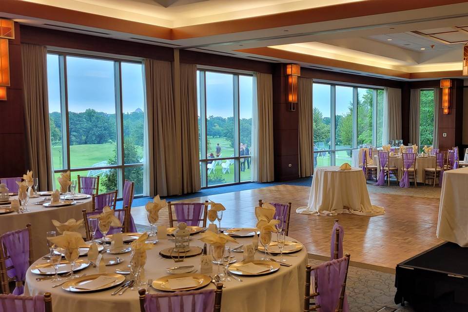 Linden view from Head Table