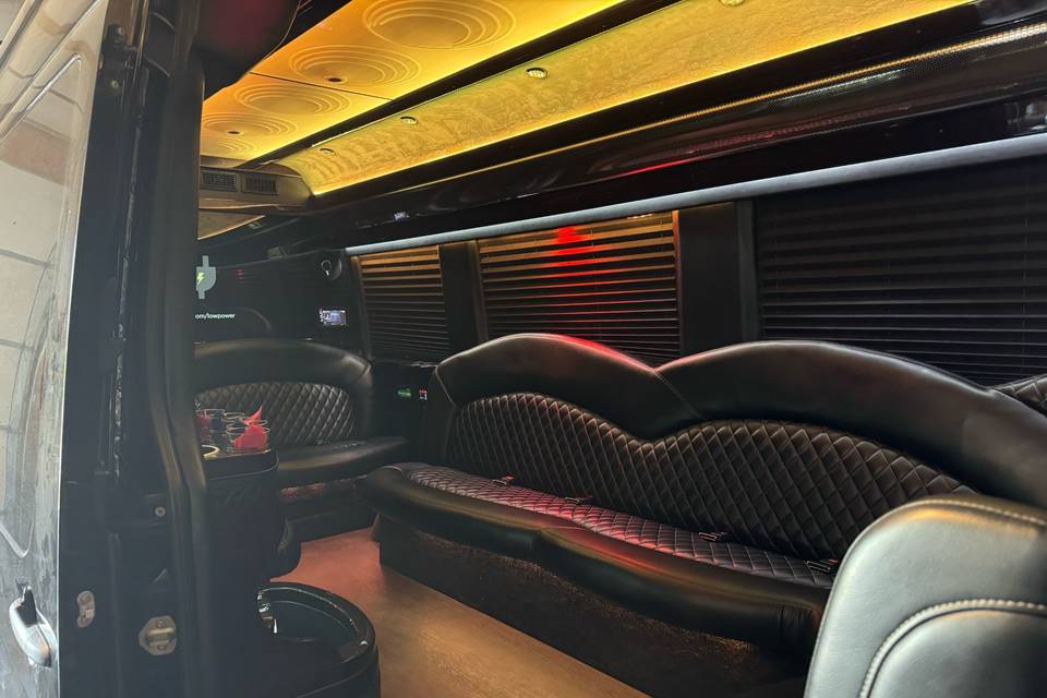 Limo style van