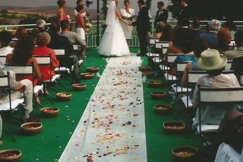 Wedding aisle