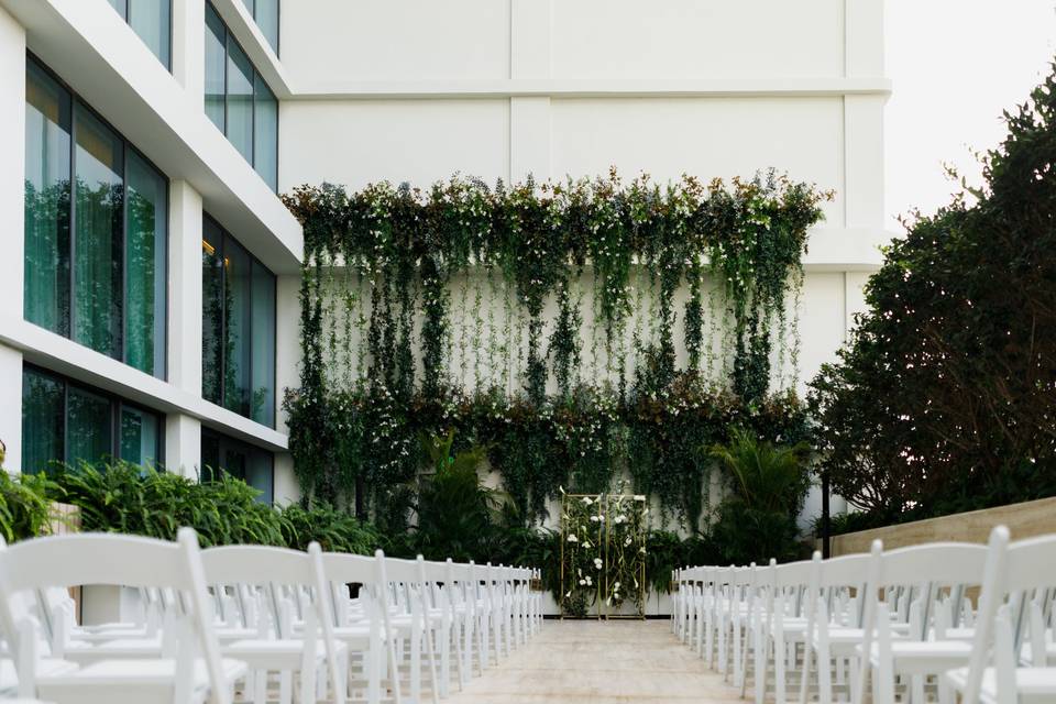 Garden Terrace Ceremony