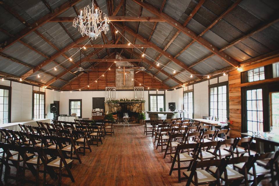 Indoor ceremony