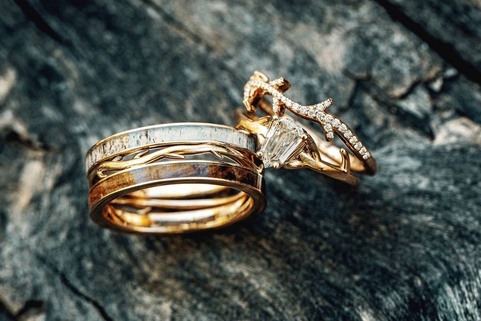 his and hers wedding rings