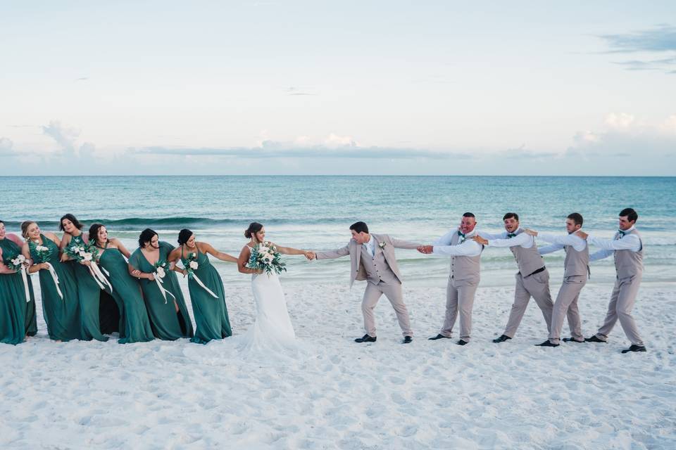 Destin Florida beach wedding