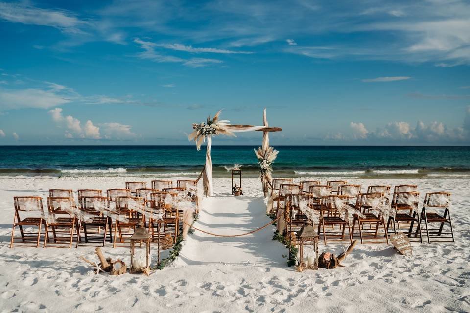 Destin Florida beach wedding
