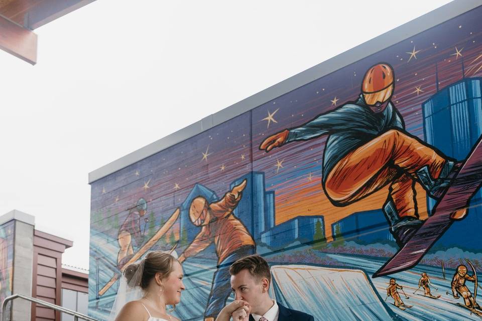 Mural stairwll