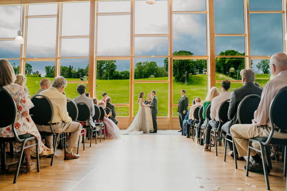 Indoor ceremony