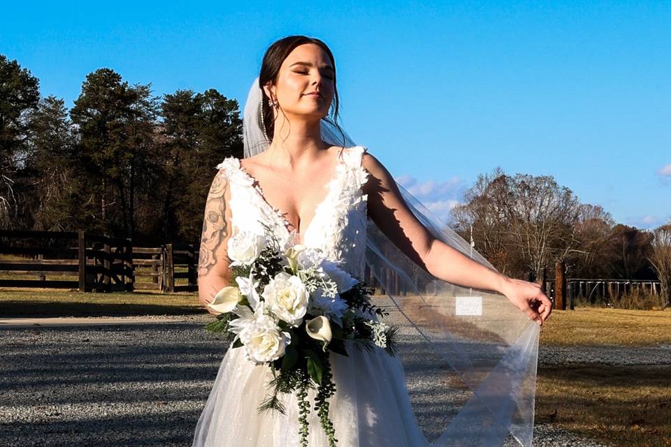 Bridal portrait