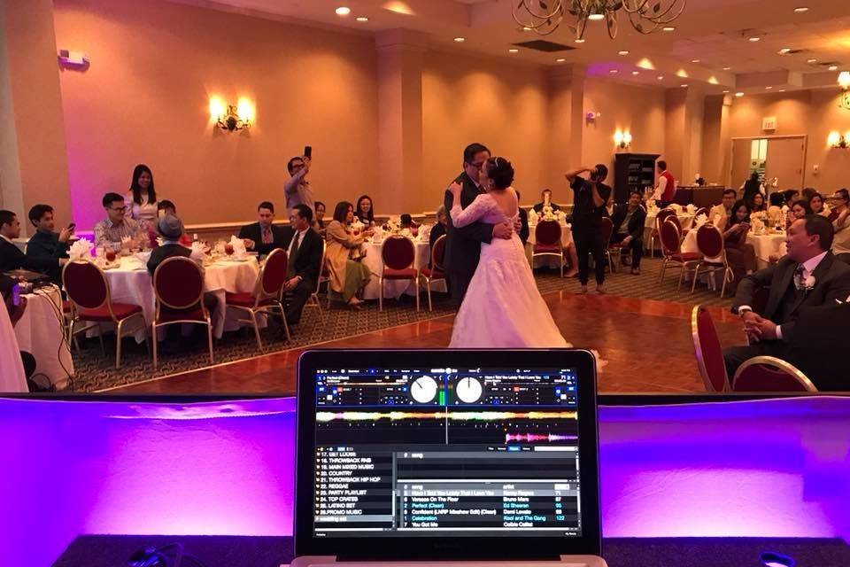 Dancing couple