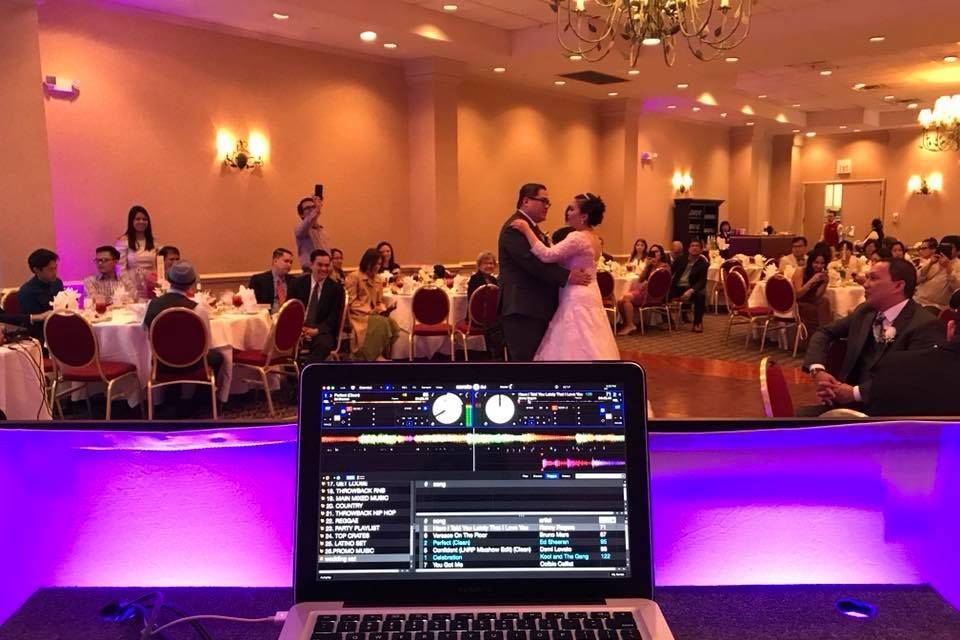 Dancing couple