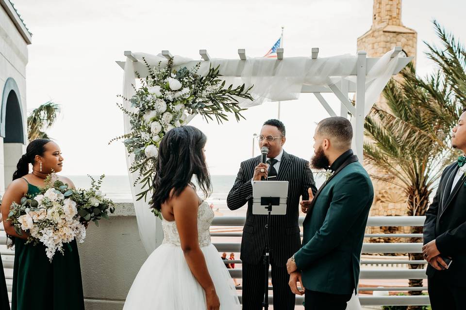 Clocktower Terrace Ceremony