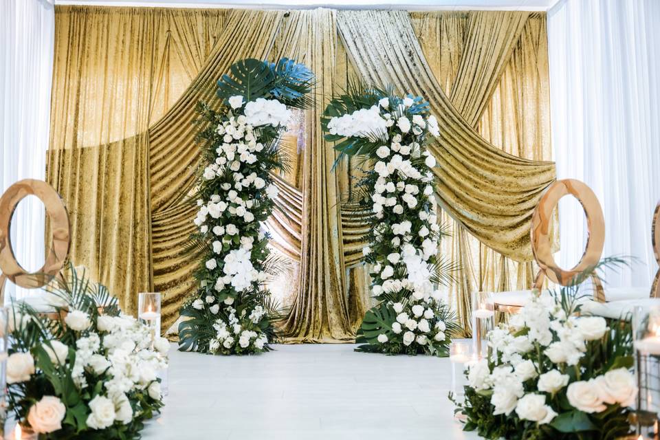 Floral Ceremony Arch