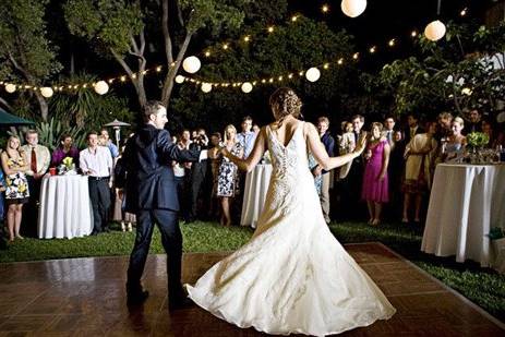 Couple dancing