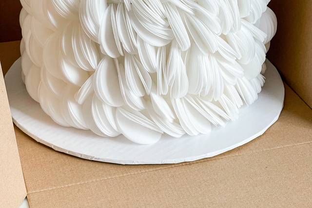 Wafer disc cake