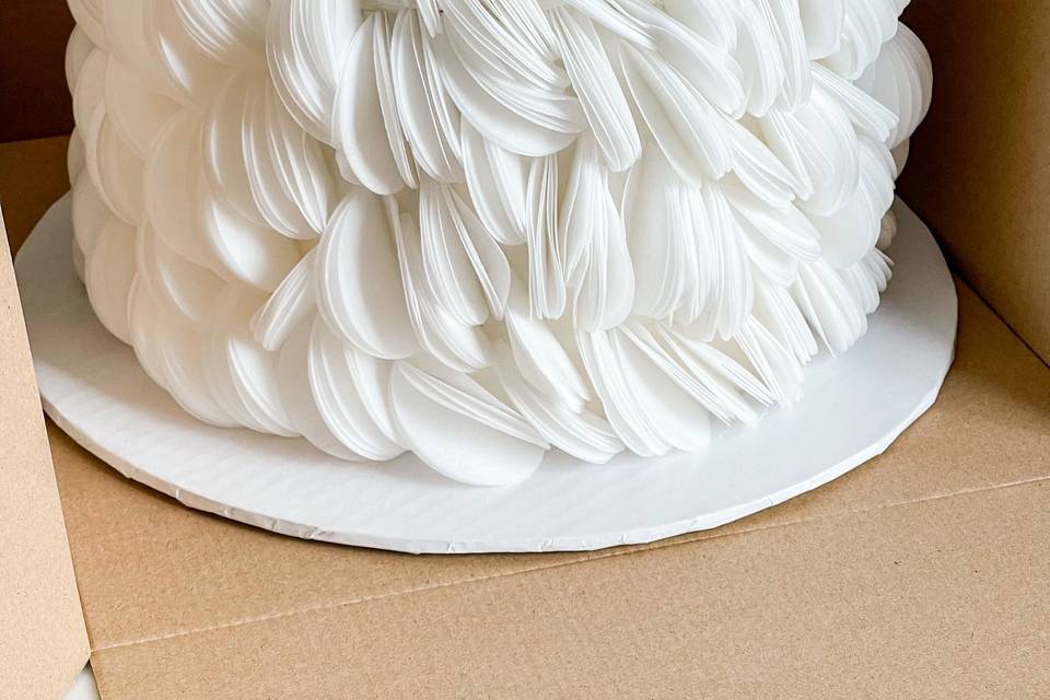 Wafer disc cake