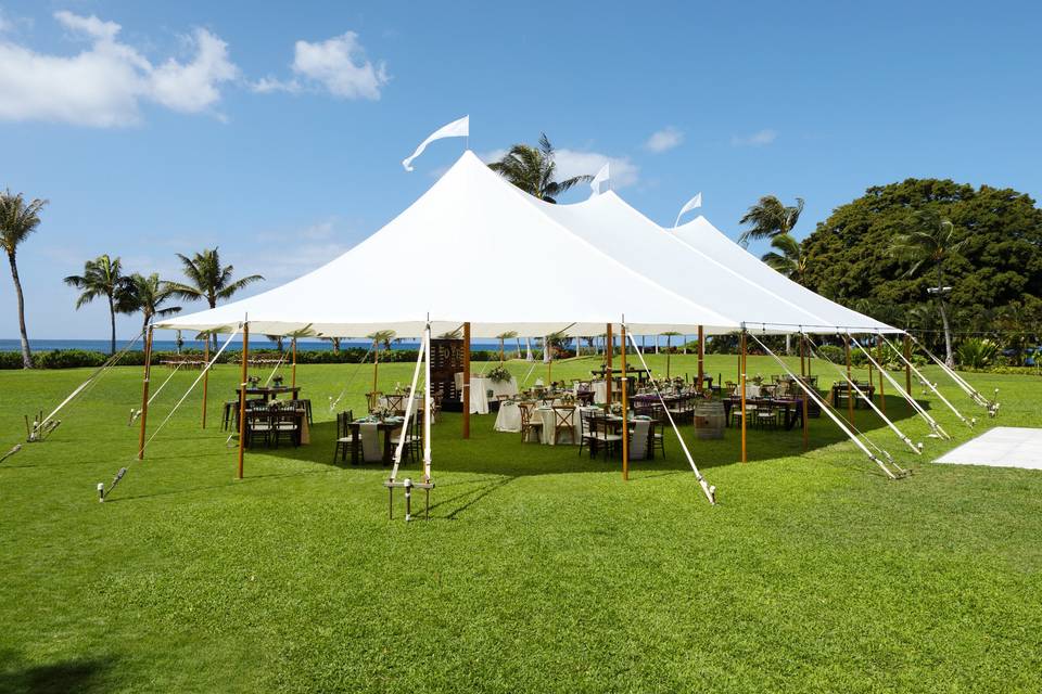 Sailcloth tent