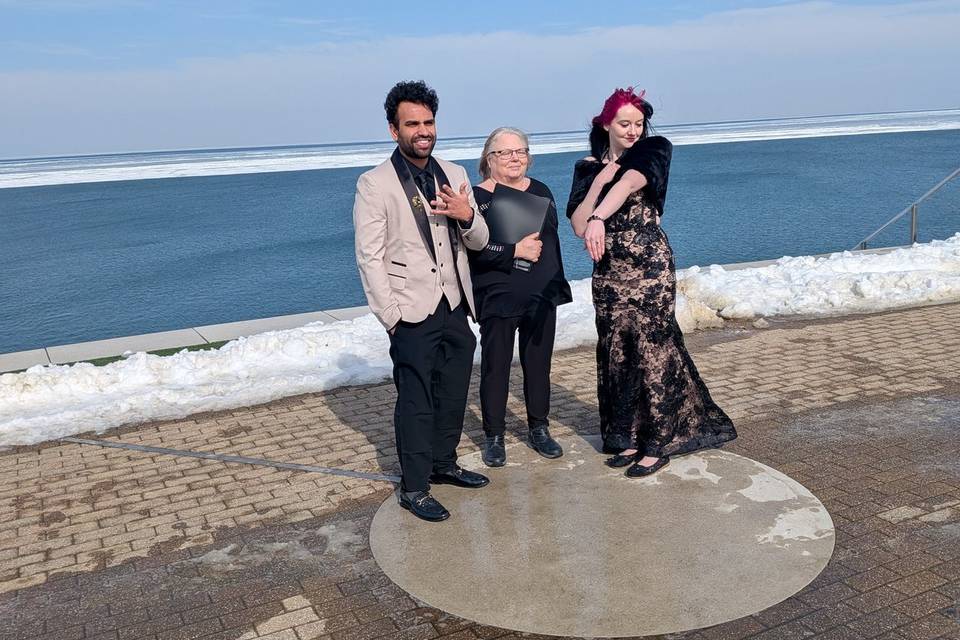 Lake Erie Wedding