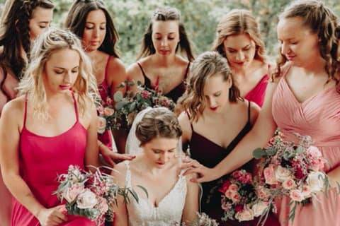 A fabulous colorful wedding!
