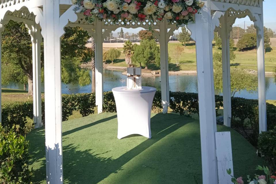 Wedding gazebo