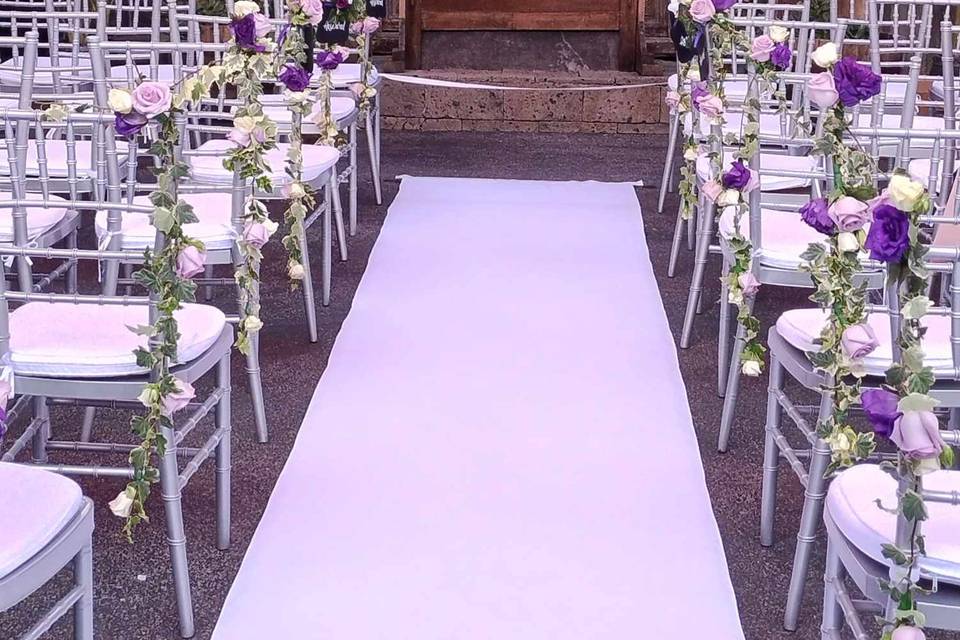 Aisle florals