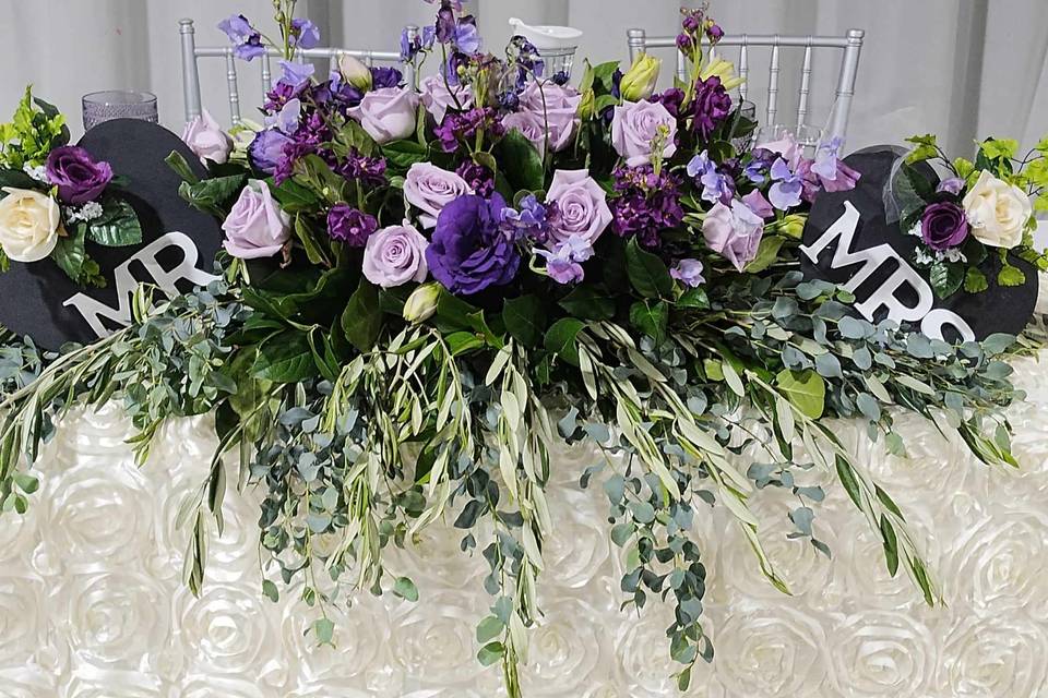 Sweetheart table