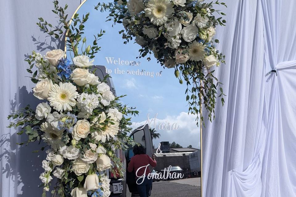 Wedding Welcome Mirror