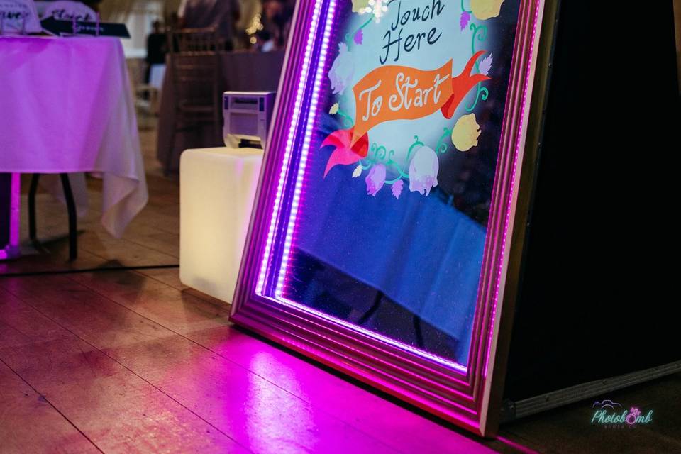 Mirror Booth LED Lights