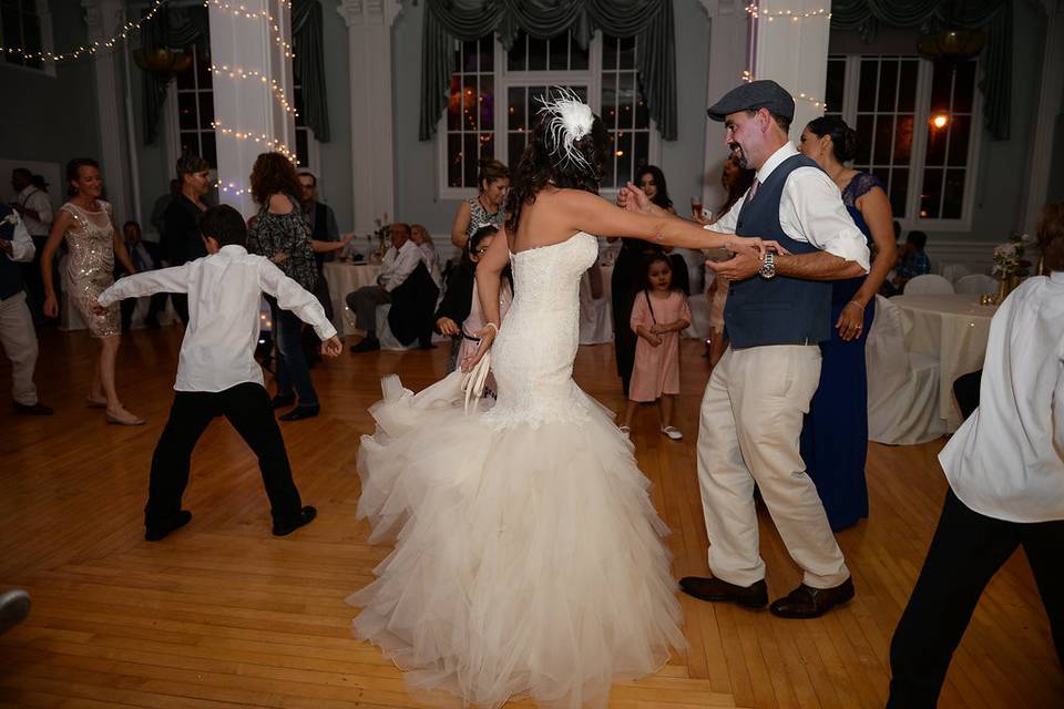 Couple dancing