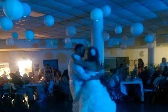 Couple dancing